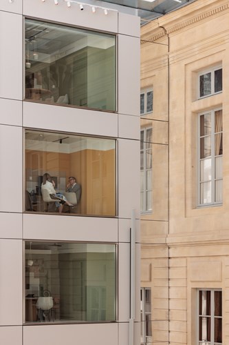 AXA headquarters garden